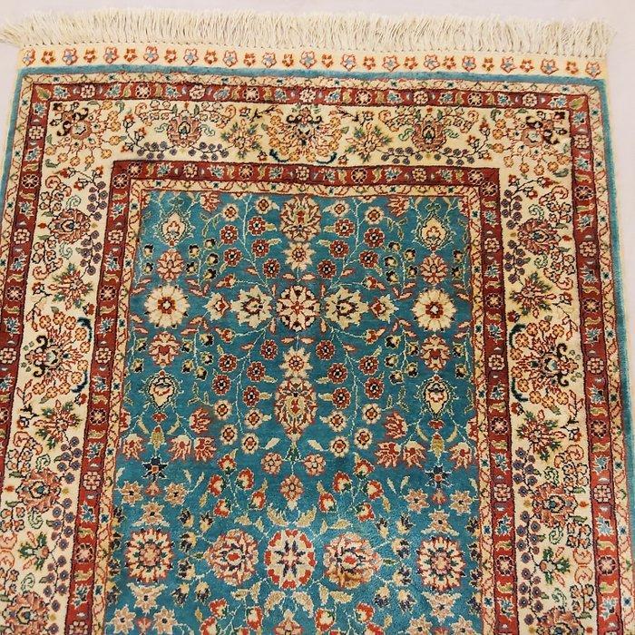 Tapijt - 126 cm - 77 cm - Zijden Hereke tapijt., Huis en Inrichting, Stoffering | Tapijten en Vloerkleden