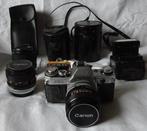 Canon AE-1 + 28mm/50mm F1.4 / 100mm Analoge camera, TV, Hi-fi & Vidéo