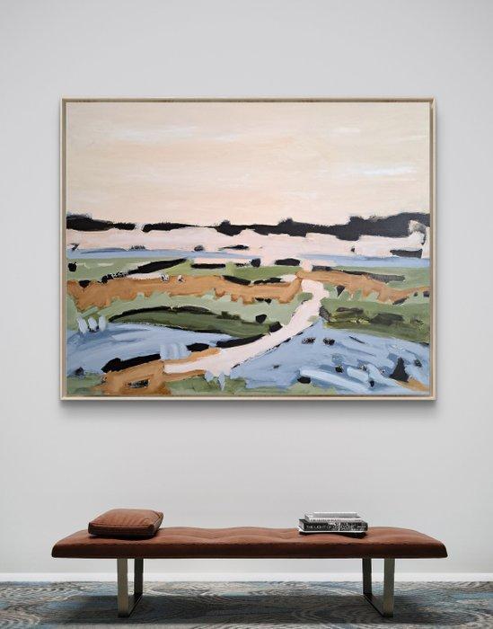 Gaby Acevedo - Paisaje abstracto nº3 (XL), Antiek en Kunst, Kunst | Schilderijen | Modern