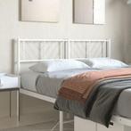 vidaXL Hoofdbord 140 cm metaal wit, Huis en Inrichting, Slaapkamer | Bedden, Verzenden, Nieuw