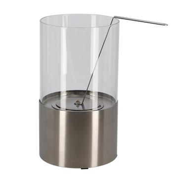 NIEUW - Bioethanol tafelhaard rond rvs, Verzenden