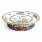 Large footed shallow centrepiece bowl - Minton (1860s) -, Antiek en Kunst