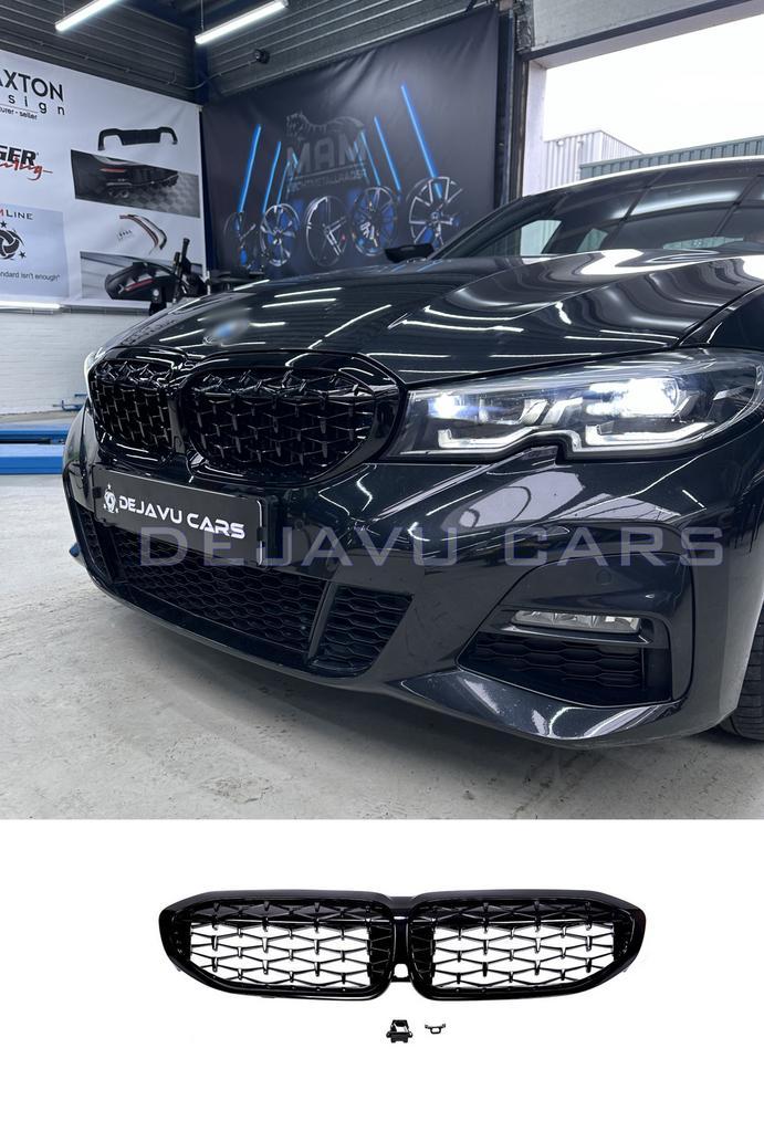 Black Diamond Look Sport Front Grill voor BMW 3 Serie G20 /, Autos : Divers, Tuning & Styling, Enlèvement ou Envoi