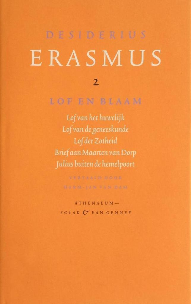 Lof en blaam / Verzameld werk van Desiderius Erasmus / 2, Boeken, Romans, Gelezen, Verzenden