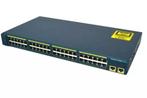 Cisco Catalyst 2960 48 10/100 + 2 1000BT LAN Base Image, Computers en Software, Netwerk switches, Ophalen of Verzenden, Zo goed als nieuw