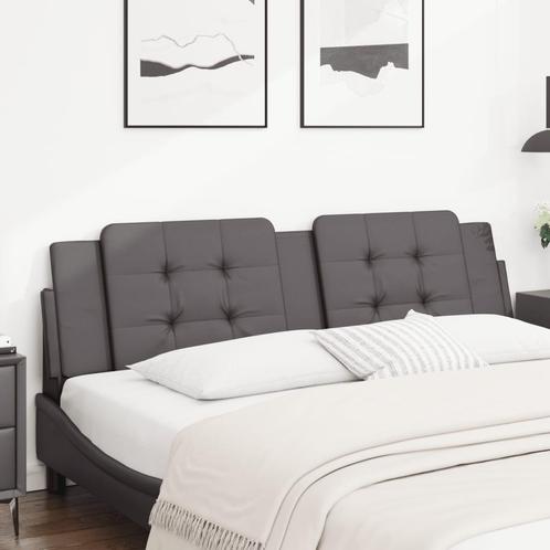 vidaXL Hoofdbordkussen 180 cm kunstleer grijs, Huis en Inrichting, Slaapkamer | Bedden, Nieuw, Verzenden