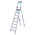 Alumexx Twin-Deck Huishoudtrap ECO, Doe-het-zelf en Bouw, Ladders en Trappen, Verzenden, Nieuw, Trap