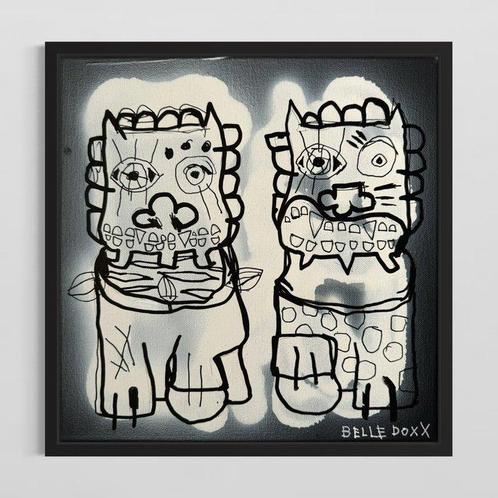 Belle Doxx - Filthy bastards, Antiek en Kunst, Kunst | Schilderijen | Modern