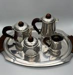 Orfèvre Bouillet-Bourdelle - Koffie- en theeservies (5) -, Antiek en Kunst