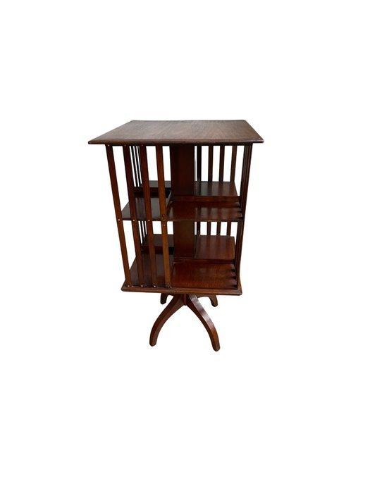 Revolving bookcase - Boekenkast - Mahonie, Antiek en Kunst, Antiek | Overige Antiek