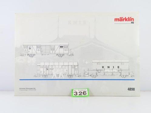 Märklin H0 - 4898 - Ensemble de wagons de marchandises pour, Hobby en Vrije tijd, Modeltreinen | H0
