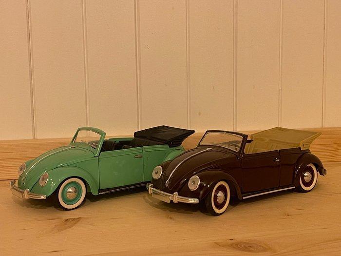 Solido 1:18 - Modelauto (2) - Volkswagen Käfer Cabrio, Hobby & Loisirs créatifs, Voitures miniatures | 1:5 à 1:12