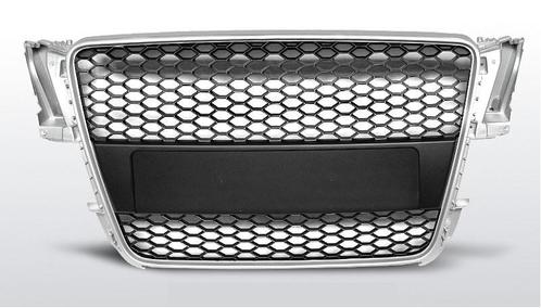 Grille | RS type | Audi A5 2007-2011 | ABS Kunststof | zilve, Auto-onderdelen, Carrosserie, Nieuw, Audi, Verzenden