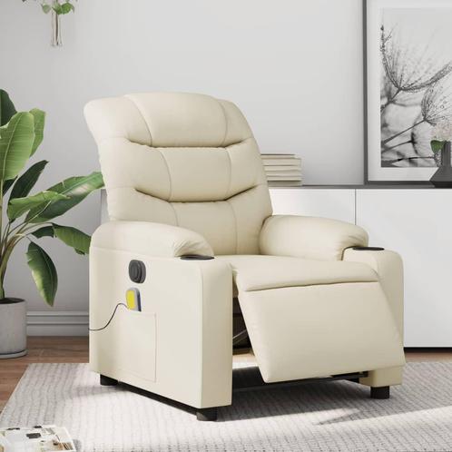 vidaXL Massagestoel verstelbaar elektrisch kunstleer, Huis en Inrichting, Fauteuils, Nieuw, Verzenden