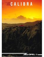 1991 OPEL CALIBRA BROCHURE NEDERLANDS, Nieuw