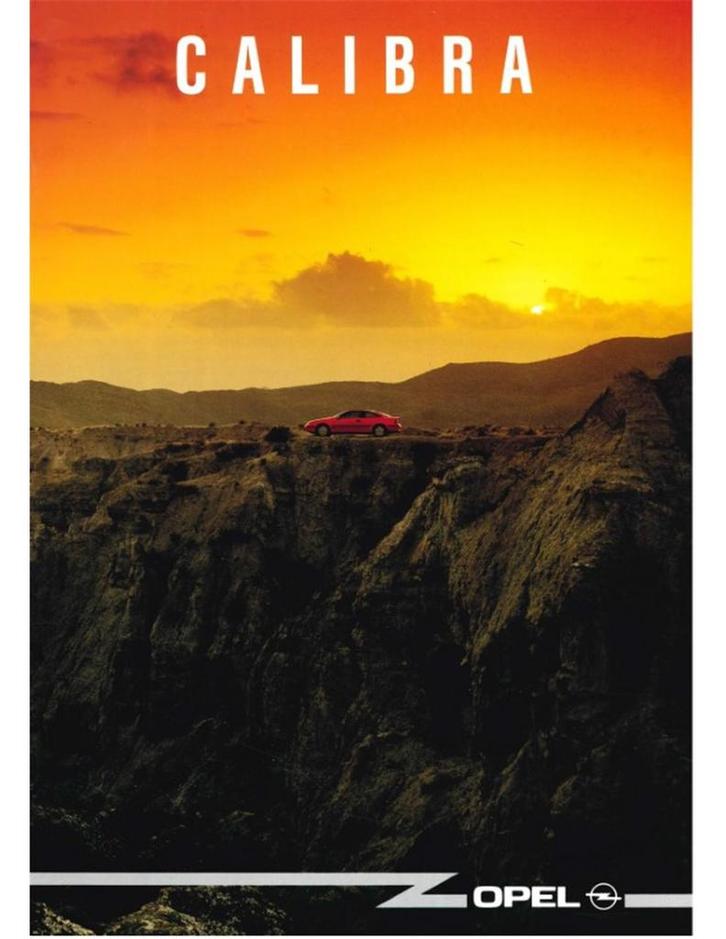 1991 OPEL CALIBRA BROCHURE NEDERLANDS, Livres, Autos | Brochures & Magazines