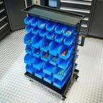 Datona Verrijdbaar opbergsysteem met 60 voorraadbakken -, Doe-het-zelf en Bouw, Ophalen of Verzenden, Nieuw