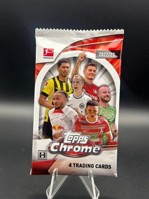 2022/23 Topps Chrome Bundesliga - 50 Booster pack - Presque, Verzamelen, Stickers