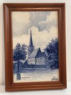 Delft Blauw - Ned. Herv. Kerk - Sassenneim - Plaque -, Antiek en Kunst