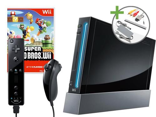 Nintendo Wii Starter Pack - New Super Mario Bros. Wii, Games en Spelcomputers, Spelcomputers | Nintendo Wii, Verzenden