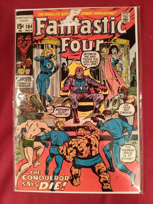 Fantastic Four #104 - Our World-- Enslaved! - 1 Comic -, Livres, BD | Comics
