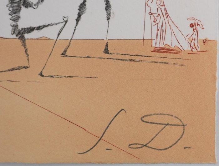 Salvador Dali (1904-1989) - Paysage ibérique : Amour, Antiek en Kunst, Antiek | Overige Antiek