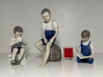 Bing & Grondahl - Figurine - Set of 3 figurines #1713 #1757, Antiek en Kunst