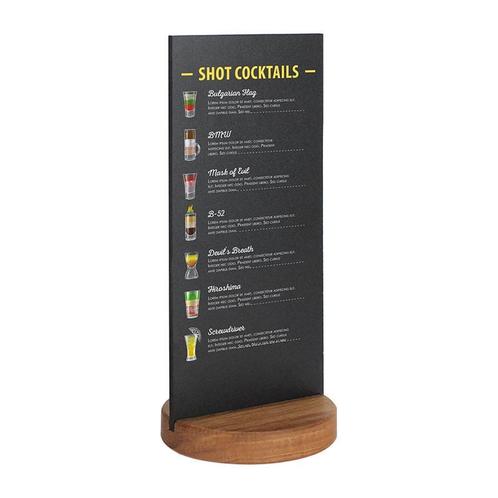 Tafelkrijtbord Noir Rond, Huis en Inrichting, Woonaccessoires | Lijsten, Verzenden