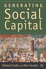 Generating Social Capital 9781403962201, Livres, Marc Hooghe, Verzenden