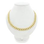 Gouden fantasie schakelketting, Ophalen of Verzenden