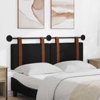 vidaXL Hangend hoofdbord Zwart Antiek PU, Huis en Inrichting, Slaapkamer | Bedden, Verzenden, Nieuw