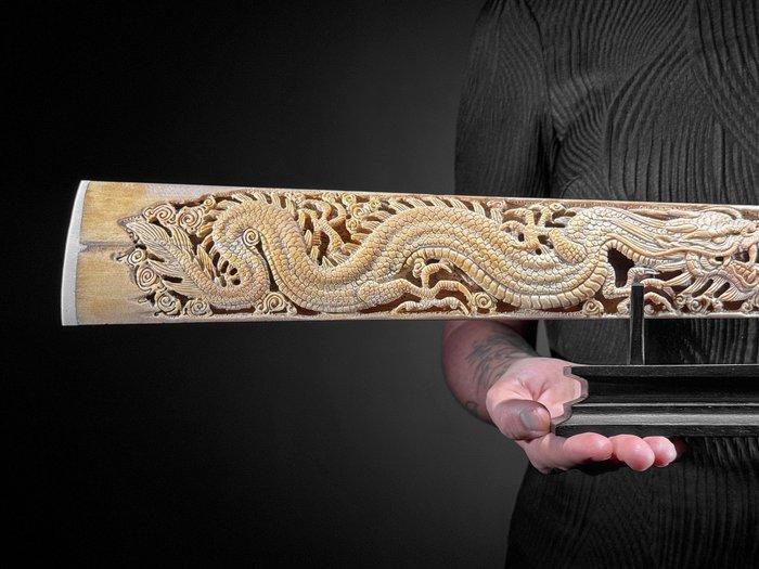 Geen minimale prijs - Extra grote uitgeholde, Antiek en Kunst, Kunst | Designobjecten