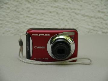 Canon PowerShot A495 Rot Appareil photo numérique