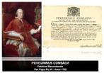 Per. Papa Pio VI - Pauselijk document Peregrinus Consalvi