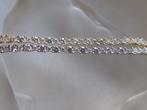 Zilver, Cubic Zirconia - Armband - Paar Art Deco-stijl