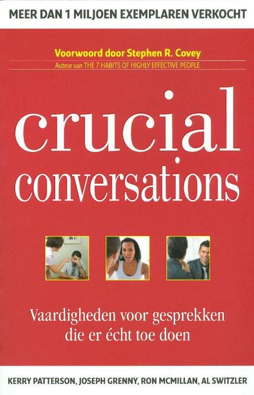 Crucial Conversations 9789078408048, Boeken, Wetenschap, Gelezen, Verzenden