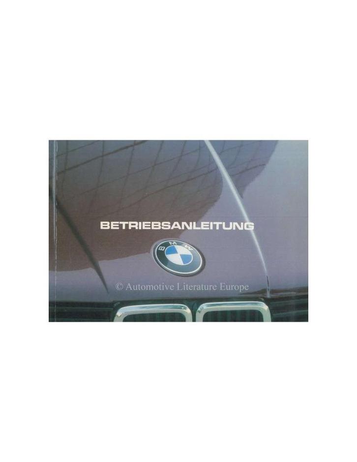 1982 BMW 3 SERIE INSTRUCTIEBOEKJE DUITS, Auto diversen, Handleidingen en Instructieboekjes