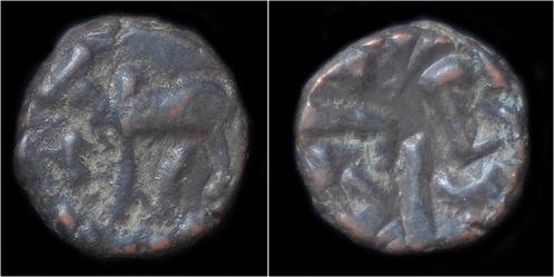Ca 340ad India Nagas of Narwa Ganapati Naga Ae 1/4 kakini..., Postzegels en Munten, Munten en Bankbiljetten | Verzamelingen, Verzenden