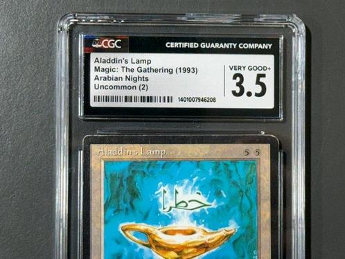 MTG Graded card - Magic: The Gathering - Aladdins Lamp -, Hobby en Vrije tijd, Verzamelkaartspellen | Magic the Gathering