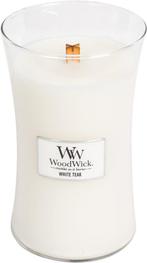 NIEUW - WoodWick L White Teak, Verzenden