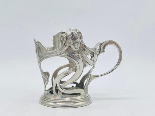 WMF / Geislingen - Beker - Verzilverd - Jugje Art Nouveau, Antiek en Kunst, Kunst | Designobjecten
