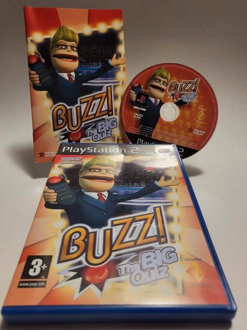 Buzz The Big Quiz Playstation 2, Games en Spelcomputers, Games | Sony PlayStation 2, Zo goed als nieuw, Ophalen of Verzenden