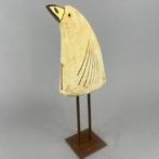 Ewa Budzowska - NO RESERVE- big parrot- (with 24carat gold)