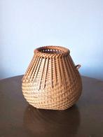 Mand - Japanse bamboe bloemmand met inzetvaas – Ikebana
