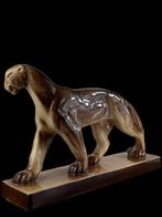 Saint Clement - Sculpture, Pantera in cammino - XL - 44 cm -