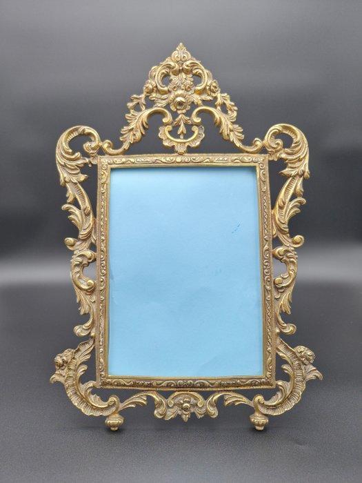 Fotolijst - Messing, Brons, Antiek en Kunst, Curiosa en Brocante