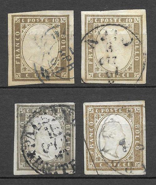 Italiaanse oude staten - Sardinië 1860 - IV emissie van, Postzegels en Munten, Postzegels | Europa | Italië
