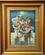 École italienne (XX) - Festa in maschera, Antiquités & Art, Art | Peinture | Classique