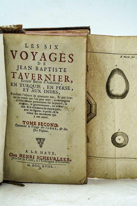 Jean Baptiste Tavernier - Les six Voyages de Jean Baptiste, Antiek en Kunst, Antiek | Boeken en Manuscripten
