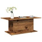 vidaXL Salontafel 102x55,5x40 cm bewerkt hout oude, Huis en Inrichting, Verzenden, Nieuw
